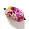 Peine de Flores Precioso Transfronterizo para Mujer, Perfecto para Sesiones de Fotos en la Playa, Accesorios para el Cabello de Novia, Peine Lateral para Recogidos