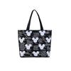 Bolso Bandolera Bolso de Mujer de Moda Bolso de Lona para el Hombro Casual Combinable Bolso de Hombro Simple de Lona con Estampado de Gato Micrófono