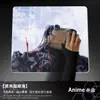 Alfombrilla de Ratón de Vidrio Templado Estilo Anime para E-Sports, Ultra Suave, Resistente al Desgaste, Antiexplosión, Posicionamiento Preciso