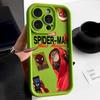 Funda Genial de Spider-Man para iPhone 18 Pro Max, Moderna para Apple 14, Antigolpes para 13, Popular para 12, Silicona para 11
