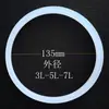 Accesorios para Máquina Rellenadora de Salchichas Cuerno de Salchicha Pedal de Pie Placa de Control del Anillo de Sellado Eléctrico Rodamiento Placa de Presión de Acero Inoxidable