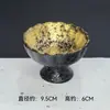 Vajilla de Cerámica Estilo Japonés Plato Creativo Irregular de Pie Alto Plato Kaiseki Plato de Pulpo con Wasabi Plato Retro para Pasteles Recipiente para Servir
