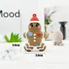 Llavero Navideño de Venta Caliente Transfronterizo Colgante de PVC Colgante de Árbol de Navidad de Dibujos Animados Llavero de Muñeca Multifuncional DIY