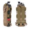 Accesorios Militares para Ventilador de Exterior Bolsa para Botella de Agua Bolsa Colgante Chaleco Táctico Sistema Molle Equipo de Montañismo Camuflaje Bolsa para Walkie-Talkie
