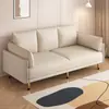 Sofá de Tela Nórdico, Plegable, Multifuncional, Sencillo, Adecuado para Apartamentos Pequeños, Sala de Estar, Alquiler, Sofá Cama Perezoso, Doble Uso, Persona Soltera