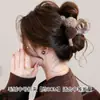 Pinzas para el pelo de felpa de otoño e invierno para mujer, con un aspecto sofisticado, adecuadas para quienes tienen el pelo fino, diseñadas para la parte trasera de la cabeza, estilo tiburón, estilo coreano, accesorios para el pelo versátiles