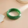 Pulseras Facetadas Rayadas en Degradado Transfronterizas Europeas y Americanas con Diseño Único, Artesanía Exagerada, Sensación de Alta Gama, Joyería al por Mayor