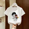 Ropa para niños camiseta de verano para niños manga corta 2026 nuevo estilo top verano algodón puro para niños niños medianos y grandes camiseta de verano moderna para niños
