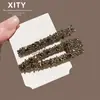 Nuevo pasador de pelo completo de diamantes estilo coreano y japonés para mujer, pinza lateral para flequillo, pinza de pico de pato de alta gama para flequillo de niños, accesorio para el cabello