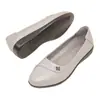 Zapatos de Mamá Tacón Grueso Zapatos Pequeños de Cuero Estilo Otoño 2025 Boca Baja Suela Suave Zapatos de Mujer Zapatos de Trabajo Zapatos Planos para Mujer Antideslizantes Tacón Medio