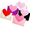 Tarjetas de Felicitación Sencillas de Amor al por Mayor, Tarjetas Creativas Universales para Fiestas, Tarjetas en Blanco para Mensajes de Bendición del Día de San Valentín y Cumpleaños