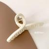 Pinza Marrón de Alta Calidad Pinza Grande para el Cabello para Mujer 2024 Nuevo Volumen de Cabello en la Cabeza Pinza de Tiburón Tocado Horquilla