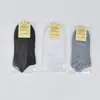 Meias masculinas de verão cor sólida soquete Meias masculinas de cano baixo curtas meias presentes masculinas meias curtas banca atacado