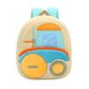 Mochila de pelúcia encomendável escavadeira escavadeira dos desenhos animados mochila masculina e feminina mochila infantil vendas diretas da fábrica