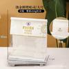Tostada Recién Tostada Horneado Bolsa de Papel para Tostada Sellada por Ocho Lados Empaque con Alambre Rizado Autosellable Kraft Ventana Transparente Bolsa para Alimentos