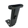 Accesorios para reposabrazos de silla de oficina, reposabrazos ajustables negros, accesorios de plástico para silla de computadora, accesorios de marco de reposabrazos ajustables PA
