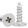 Tornillos Autorroscantes de Cabeza Plana Cruzada de Acero Inoxidable 304, Resistentes a la Corrosión y al Óxido, para Fijación de Madera y Paneles de Pared, Suministro a Granel