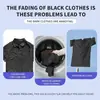 Hojas de Reparación de Ropa Negra Hechas en Fábrica para Restaurar y Arreglar el Color, Hojas Transfronterizas para Refrescar y Dar Brillo a la Ropa Negra, Hojas de Ennegrecimiento