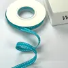 Fita canelada colorida com bolinhas de 1CM, fita canelada, fita de cetim canelada com bolinhas, fita para embrulho de presente, tecido canelado com bolinhas