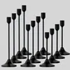 Candelabros de Estilo Europeo, Decoraciones de Mesa para Cena a la Luz de Velas en Restaurantes Occidentales, Portavelas, Portavelas para Salones de Banquetes de Bodas en Hoteles