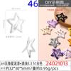 Gotejamento de Óleo 3,0 cm Presilha de Cabelo Estrela Fofa Dopamina Popular Estrela de Cinco Pontas Estilo Japonês Doce Presilha de Cabelo Bb