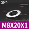 Arandela Acero Inoxidable 304 Arandela Plana Grande Redonda Engrosada Metal Tornillo Mesón M2M3M4M5-M30