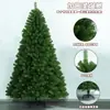 2026 Nuevo PVC Puro Árbol de Navidad Automático Llama de Simulación Ignífugo Árbol Denso Adornos de Navidad Accesorios Decoraciones