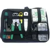 Kit de instalação de cabos de rede com ferramentas de hardware, conjunto manual de rede