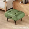 Banquillo para cambiar zapatos en la entrada del hogar con cojín suave, Reposapiés moderno, Mesa de centro de lujo ligero, Taburete bajo, Sofá, Entrada de la sala de estar, Asiento suave simple