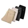 Calça masculina branca slim fit, nova calça casual respirável de outono para homens, nova calça versátil de perna reta 2026