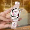 Aplicável para pulseira de relógio de pulso Little Genius z11/z12/d3/z10 etiqueta de tecido de desenho animado z6s pulseira de pulso com fivela magnética tecida