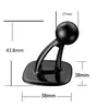 Soporte para Teléfono Móvil de Coche con Cabezal de Bola de 17 mm Tipo Adhesivo de Doble Cara para Superficie Vertical Adecuado para Carga Inalámbrica