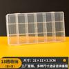 Compartimento Caja de Plástico Caja de Almacenamiento de Plástico Transparente Caja de Embalaje para Joyería Papelería Caja de Herramientas con Tornillos y Herrajes Caja de Pp