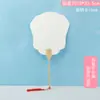 Set de Abanicos Pintados Kit de Materiales DIY, Herramientas para Hacer Abanicos Redondos con Pintura a la Laca, Venta al por Mayor de Soportes para Abanicos, Abanico Tradicional de Laca