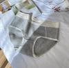 Ropa interior para niñas Algodón puro Entrepierna antibacteriana Cintura media Sin costuras Estilo Maillard Levanta glúteos Deportivos Transpirables Pantalones cortos tipo triángulo para mujer