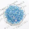 Lantejoulas Estrela de Cinco Pontas Vazadas 4mm 1g Embalagem Pequena em Formato de Estrela Material de Preenchimento Acessórios de Decoração DIY Lantejoulas