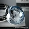Castiçal Espesso de Vidro Luxuoso e Esteticamente Agradável para Casa, Sala de Estar, Mesa de Centro, Escritório, Grande Castiçal de Alta Qualidade