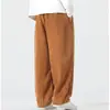 Nuevos Pantalones de Pana para Hombre 2026, Estilo Chino, Pantalones Rectos de Pierna Ancha para Primavera y Otoño, Pantalones Largos Casuales, Pantalones Harem de Talla Grande
