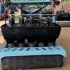 Sembradora de Ajo Toyota Agrícola Eléctrica Empujada a Mano Gasolina Máquina de Plantación de Ajo Sembradora de Precisión Máquina de Plantación de Ajo con Orugas de Tractor