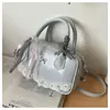 Bolso de Mano Coreano Nuevo Casual Dulce Estilo Ballet, Elegante y de Gama Alta, Versátil para el Trabajo, Bolso Cruzado para Mujer