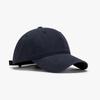 Gorra de Béisbol Lavable de Color Sólido con Parte Superior Suave para Hombre y Mujer, Temporada de Primavera y Otoño, Visera Curva Ajustable, Transpirable para Exteriores, Protección Solar, Gorra Casual