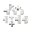 PVC50 75 110 Codo Reductor Insertado Codo Reductor Curva T Directa Curva Recta T Reductor Cuatro Vías