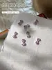Novos Acessórios de Arte para Unhas Desenho Animado Gato Kt Estampa de Leopardo Óculos Fofos Hello Kitty Laço Acessórios de Unha Usáveis Feitos à Mão