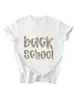 Bienvenida a Back School Amazon Wish comercio exterior transfronterizo casual elegante camiseta de manga corta para mujer