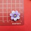 Simulación de color, flor de punto, girasol, accesorios de resina para bricolaje, crema, pegamento, funda para teléfono móvil, tocado, horquilla, taza de agua, pegatina