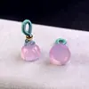 Aventurina Vaina de Loto Ágata Blanca Bobina Loto Perla Colgante DIY Calcedonia Perla Accesorios Mayoreo DIY Hecho a Mano Cuentas