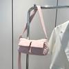 Bolso Cruzado Casual 2025 Nuevo Color Sólido Casual para Viajes Diarios Bolso Mensajero Ligero Diseño de Nicho Bolso Casual Cilíndrico