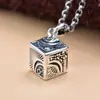 Al por mayor Nuevo Colgante Superior Ojo de Horus para Hombre Collar de Plata de Ley 925 Accesorios de Moda de Gama Alta Personalizados para Hombre
