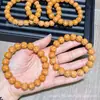 Nuevo Producto Pulsera de un Solo Círculo Sin Fase Clásica de Cabeza de Mono Joyería de Rosario Literario DIY Pulsera de Cuentas de Buda