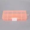 10 15 compartimentos caja de almacenamiento de aretes de múltiples rejillas caja de plástico transparente joyero caja de almacenamiento de cuentas